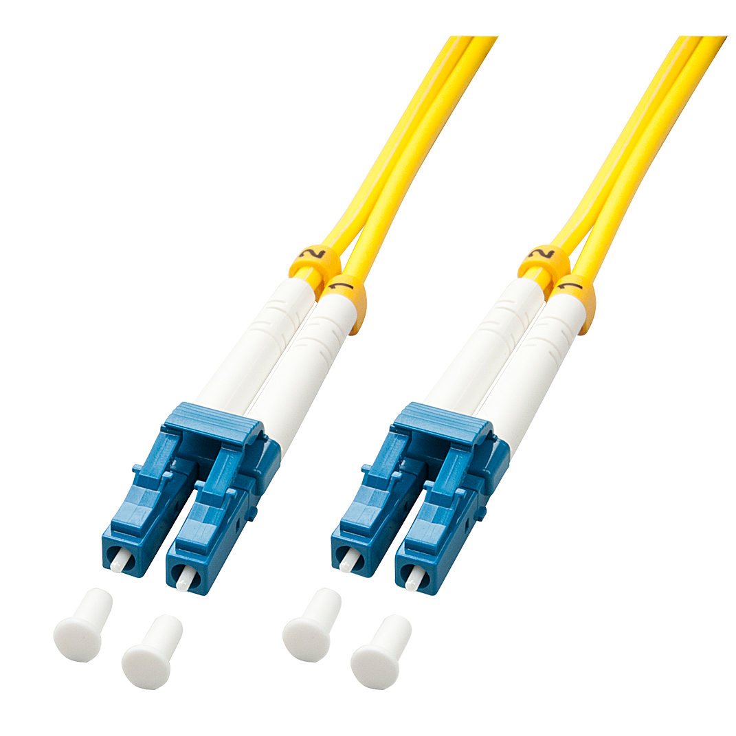 Lindy 15m LC-LC OS2 9/125 Fibre Optic Patch Cable