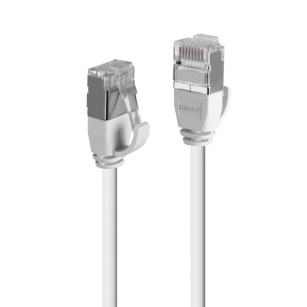 Lindy 0.5m Cat.6A U/FTP Ultra Slim Network Cable, Grey