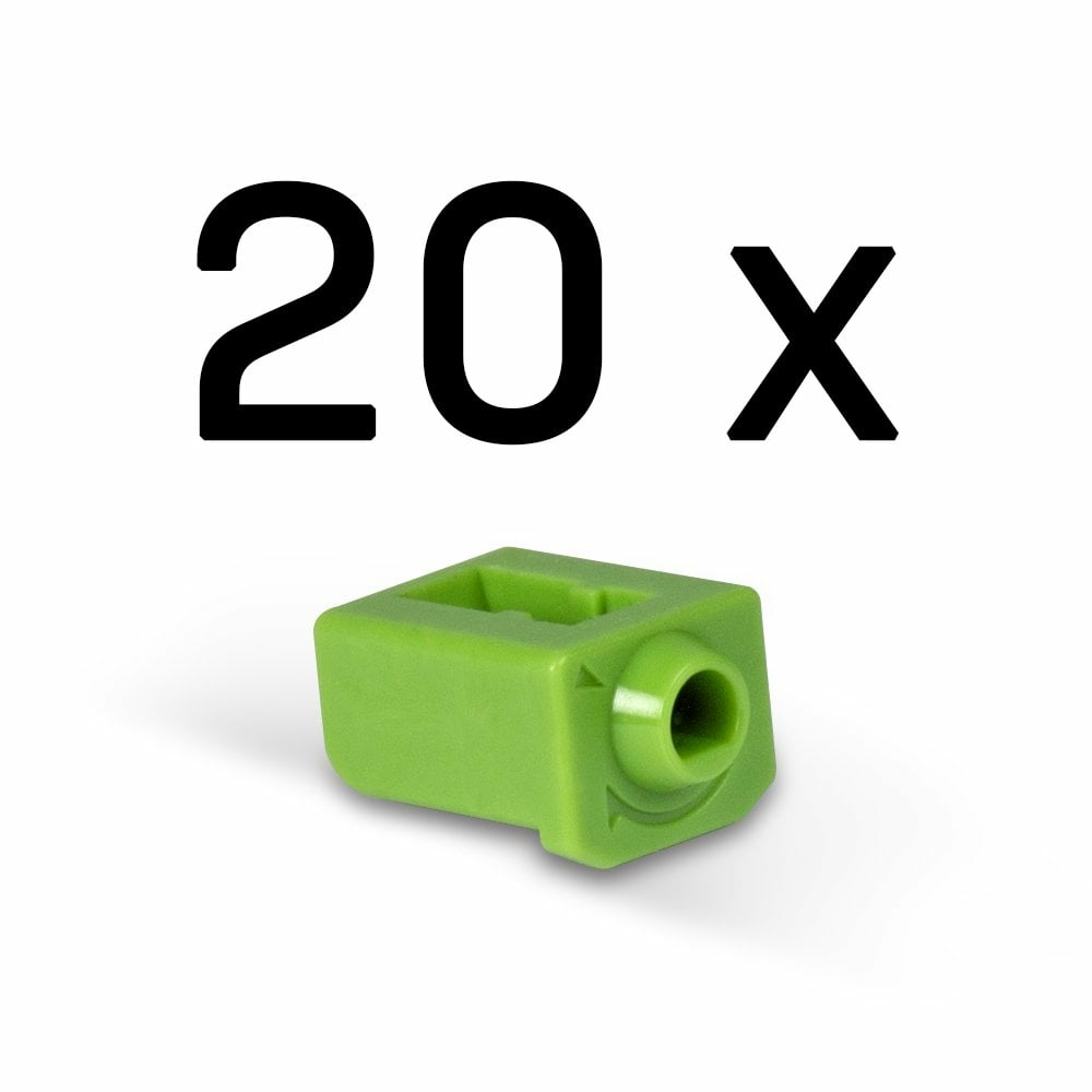 Lindy 20pcs Port Blockers - Green