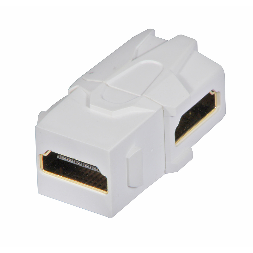 Lindy HDMI Female to Female 90 Degree Keystone