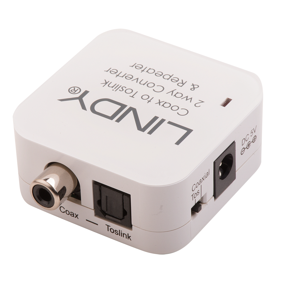 Lindy TosLink (Optical) and Coaxial Bi-directional Converter