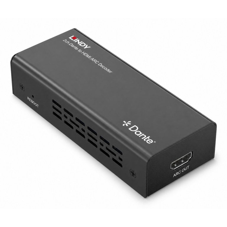 Lindy 2ch Dante to HDMI ARC Decoder