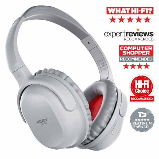 Lindy BNX-60 Headphones & Headsets - Grey