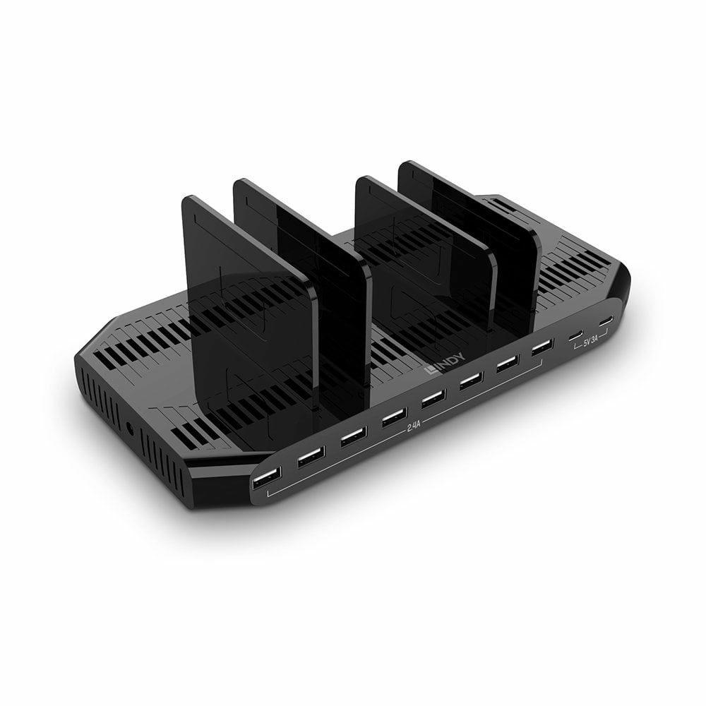 Lindy 120W Mobile Device Chargers - Black