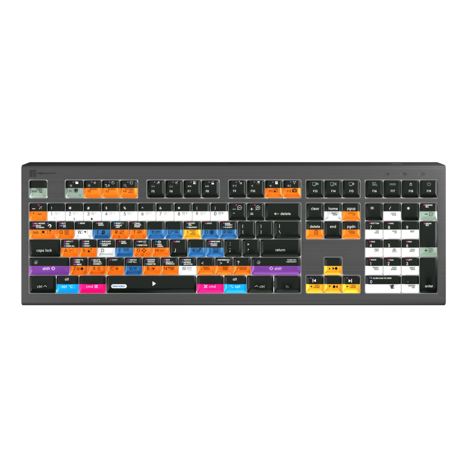 LogicKeyboard Blender 3D - Mac ASTRA 2