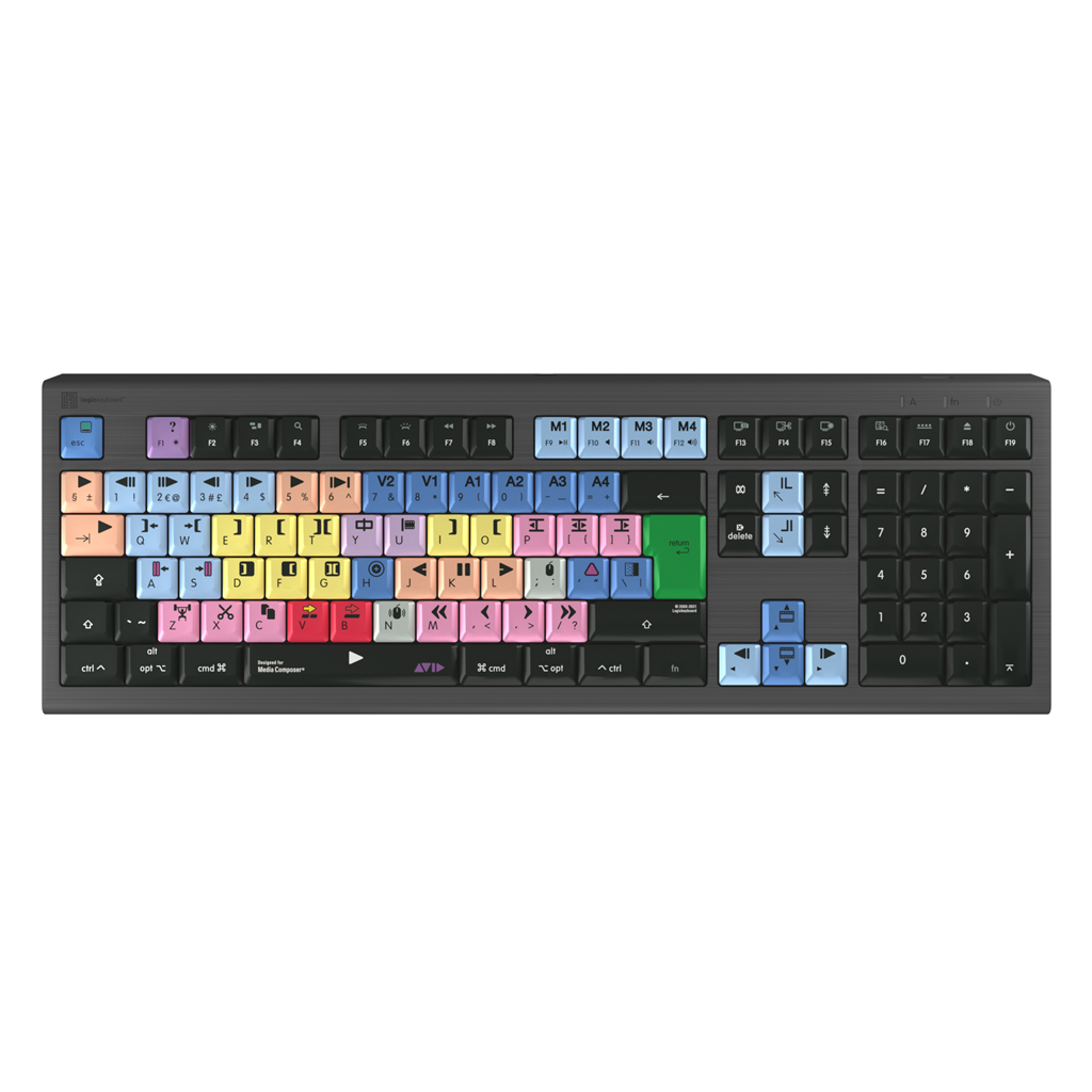 LogicKeyboard ASTRA2 Gaming Keyboards - Black