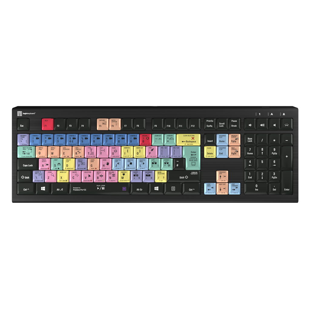 LogicKeyboard ASTRA2 Gaming Keyboards - Black
