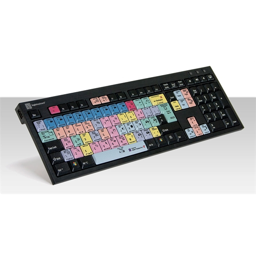 LogicKeyboard Premiere Pro CC - Slim Line Black PC Keyboard