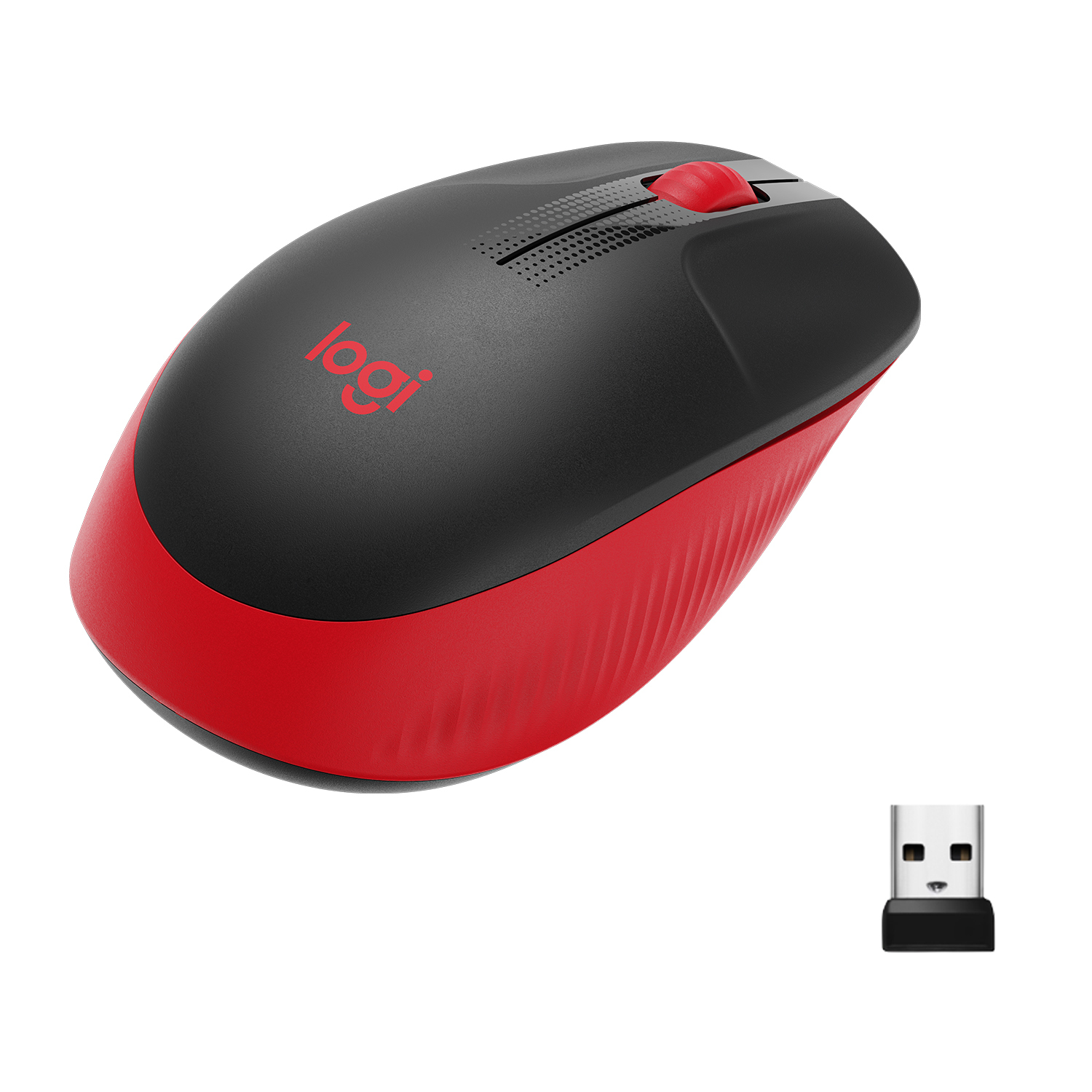 Logitech M190 Mice - Red