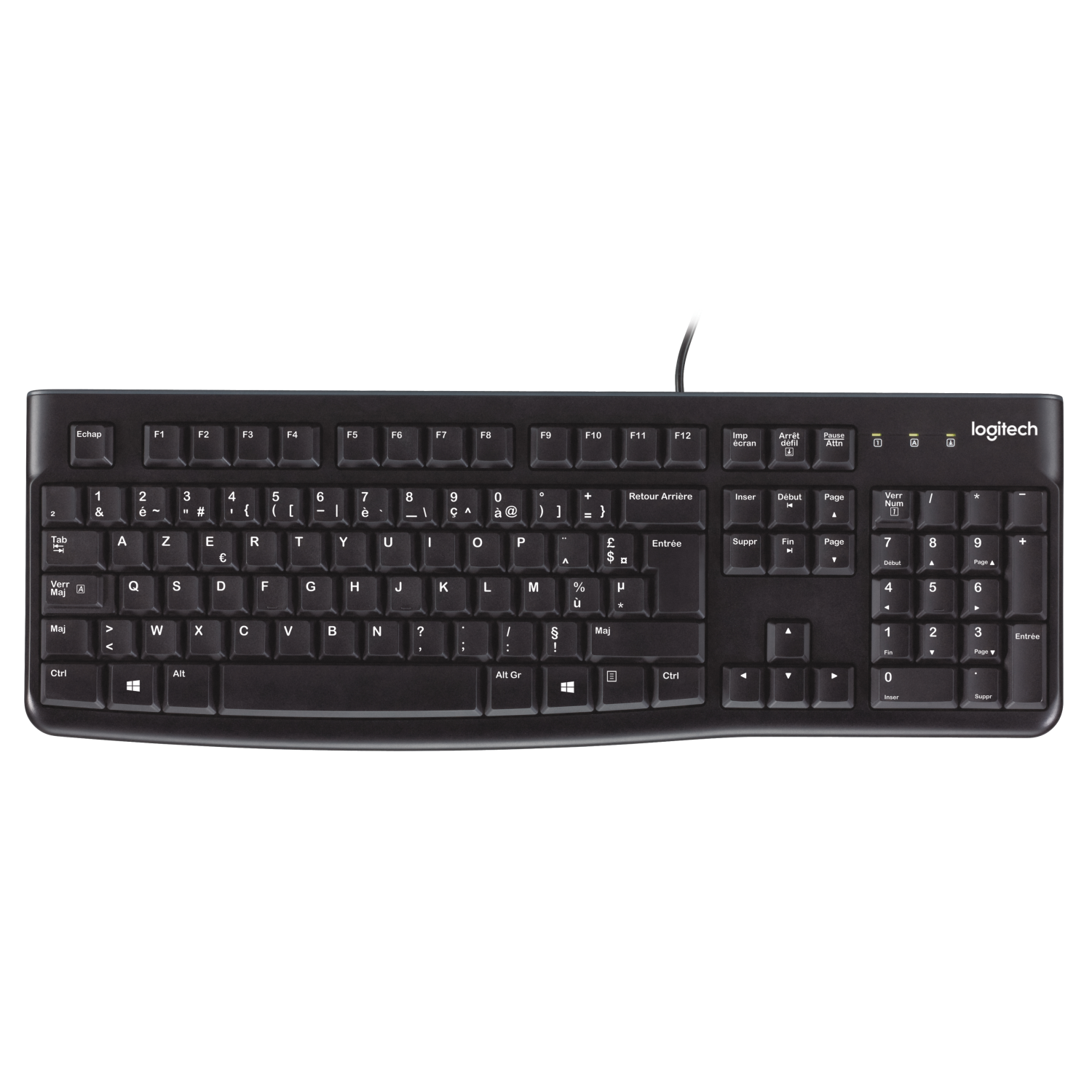 Logitech K120 Keyboards - Black