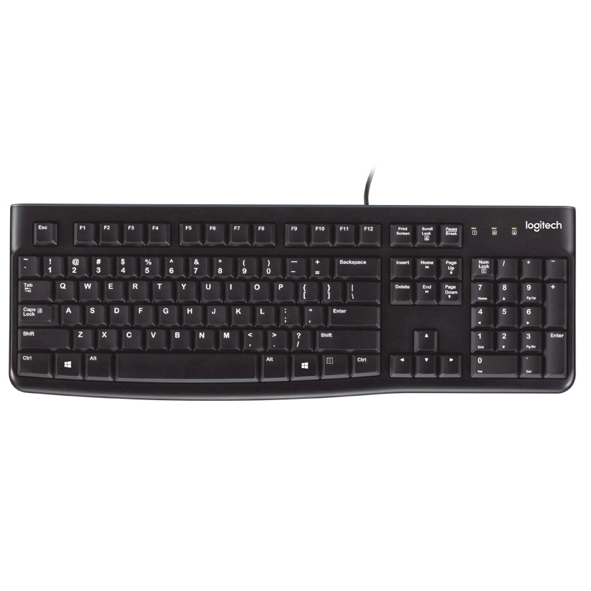 Logitech K120 Keyboards - Black