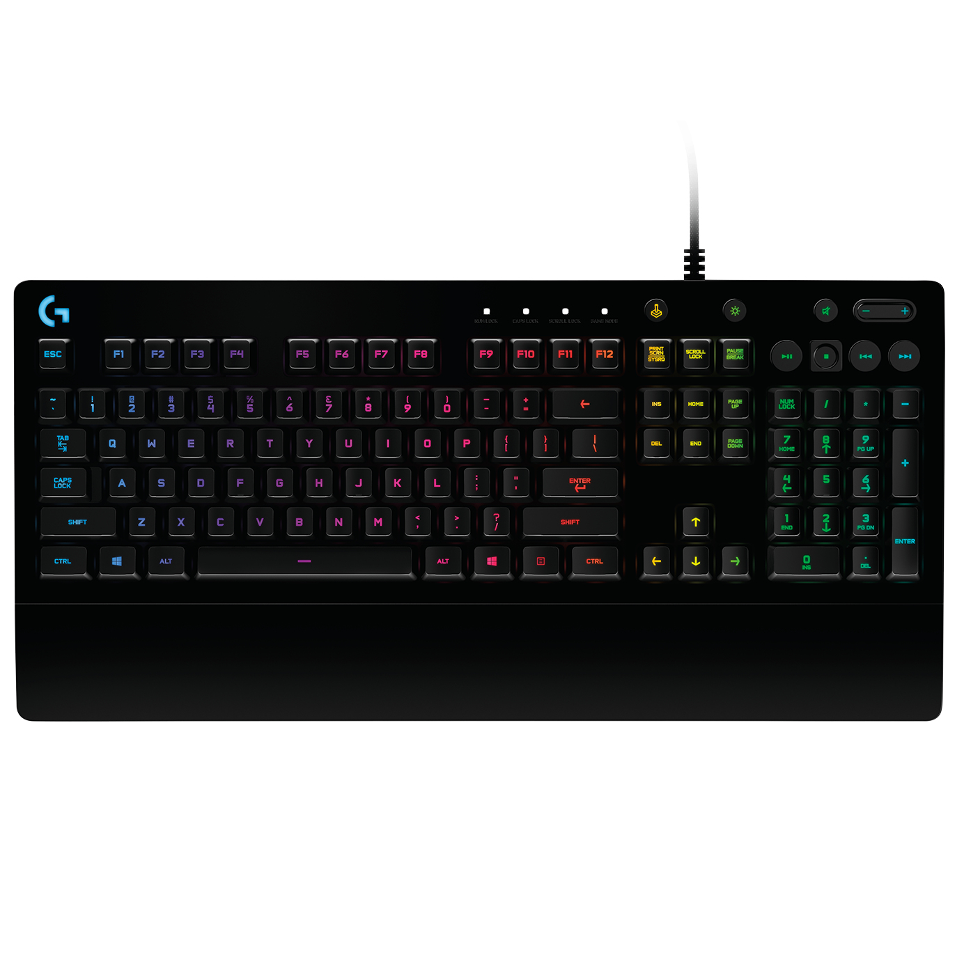 Logitech G213 Gaming Keyboards - Black