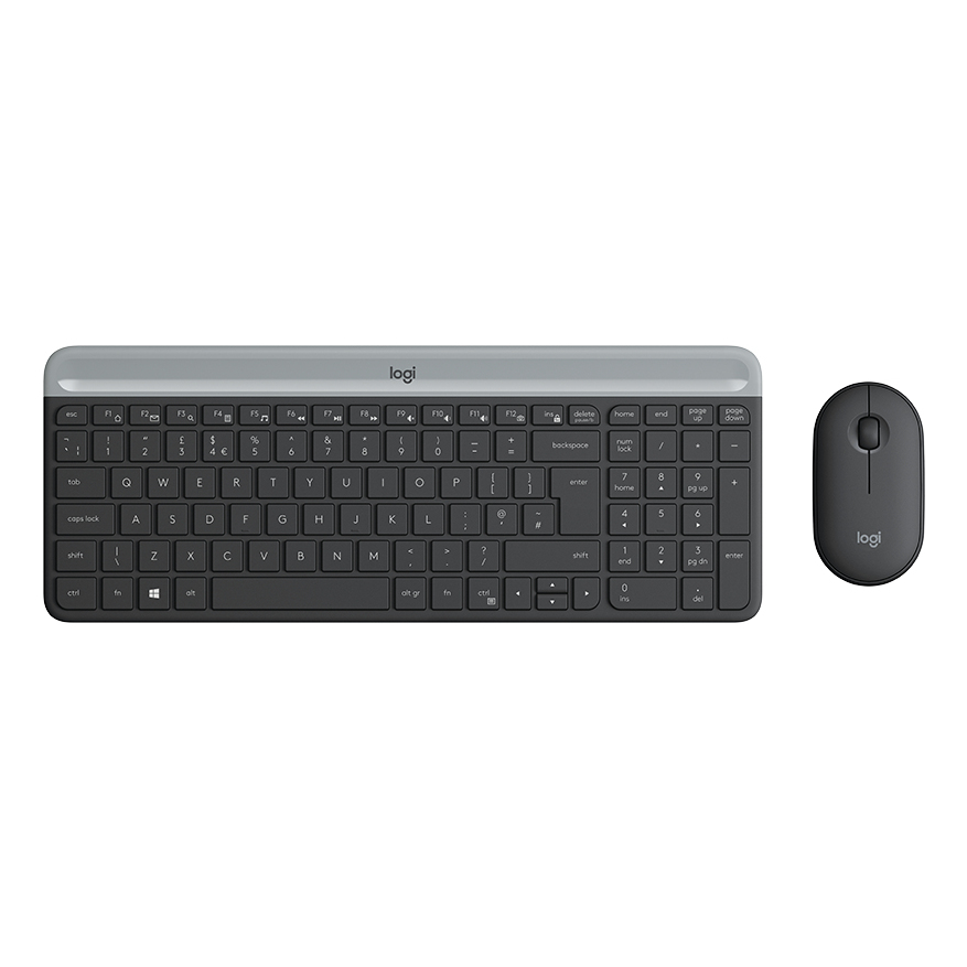 Logitech MK470 Keyboards - Graphite
