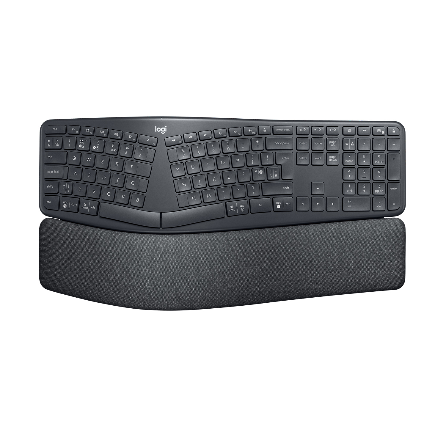 Logitech K860 Keyboards - Graphite