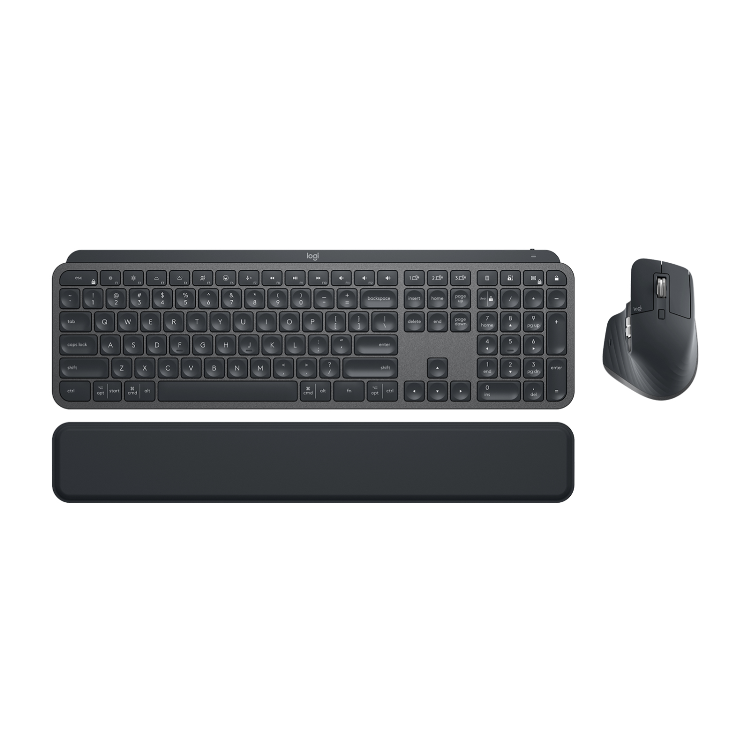 Logitech MX Keys combo for Business Gen 2 keyboard Mouse included RF Wireless + Bluetooth QWERTY UK International Graphite