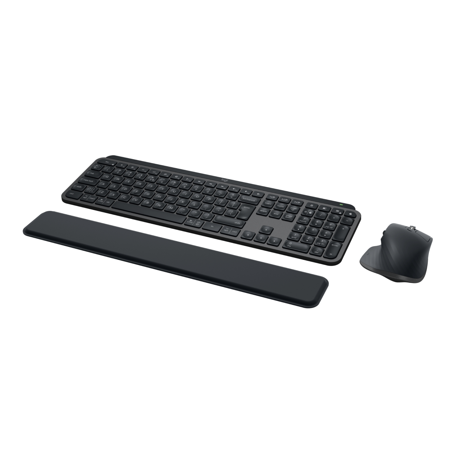 Logitech MX Keys S Combo keyboard Mouse included RF Wireless + Bluetooth QWERTY US International Graphite