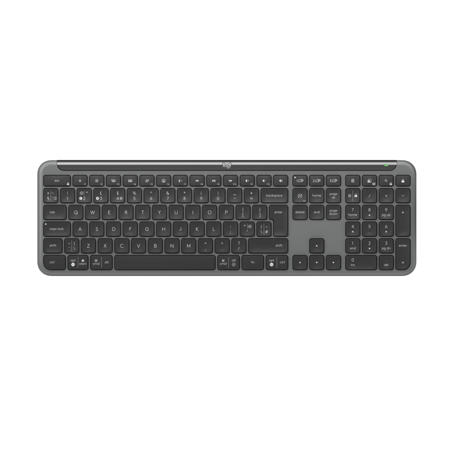 Logitech K950 Keyboards - Graphite