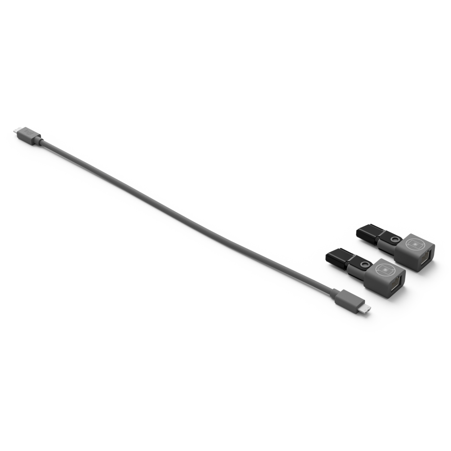 Logitech Rally Mic Pod CAT Coupler Extender cable Graphite