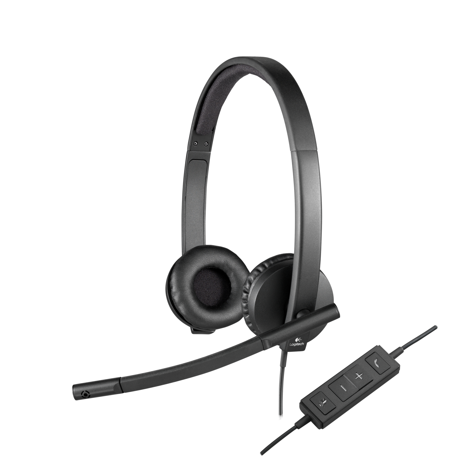 Logitech H570e Headphones & Headsets - Black