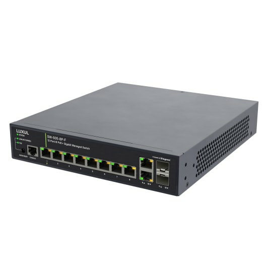 Luxul Wireless RJ45 Network Switches - Black