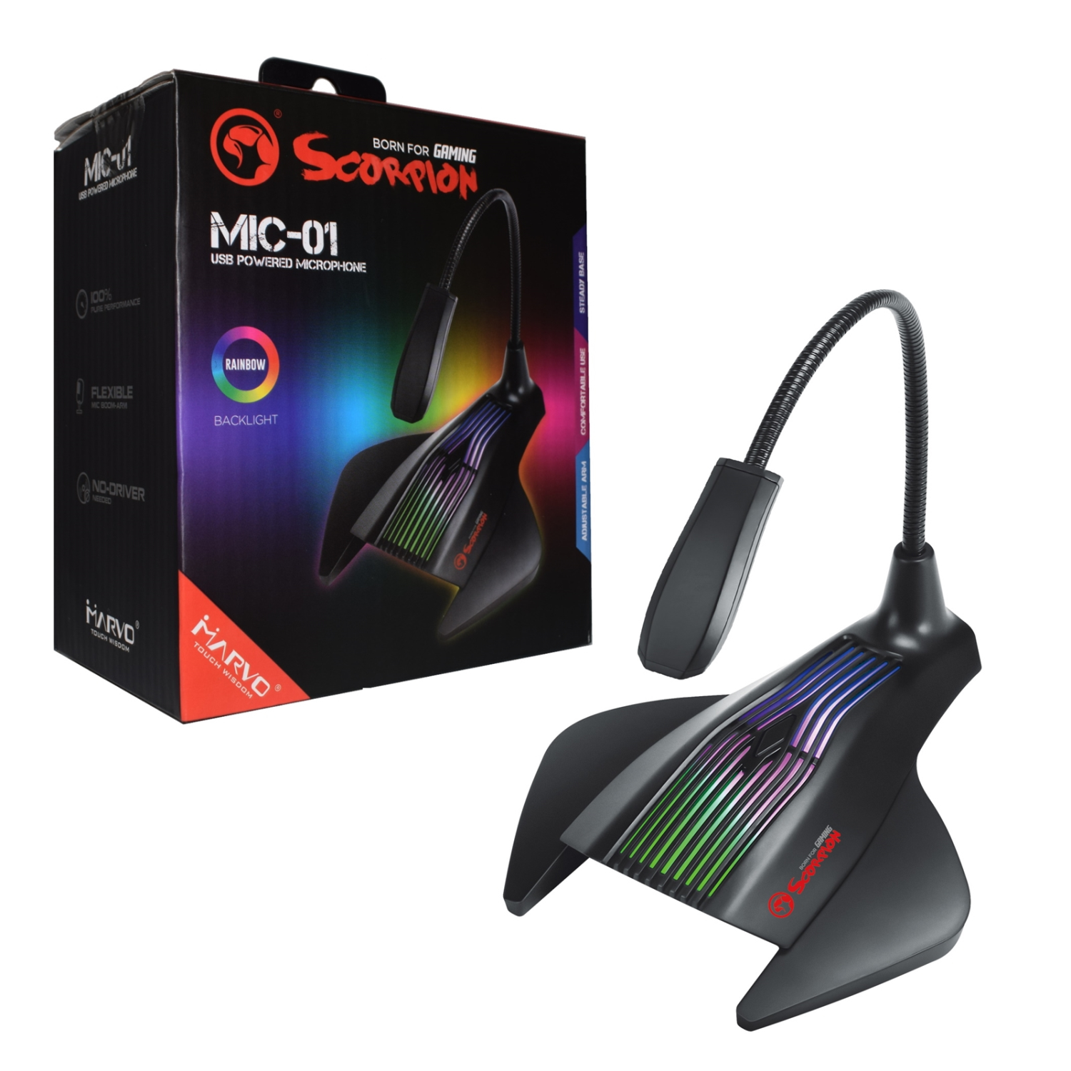 Marvo MIC-01 Microphones - Black