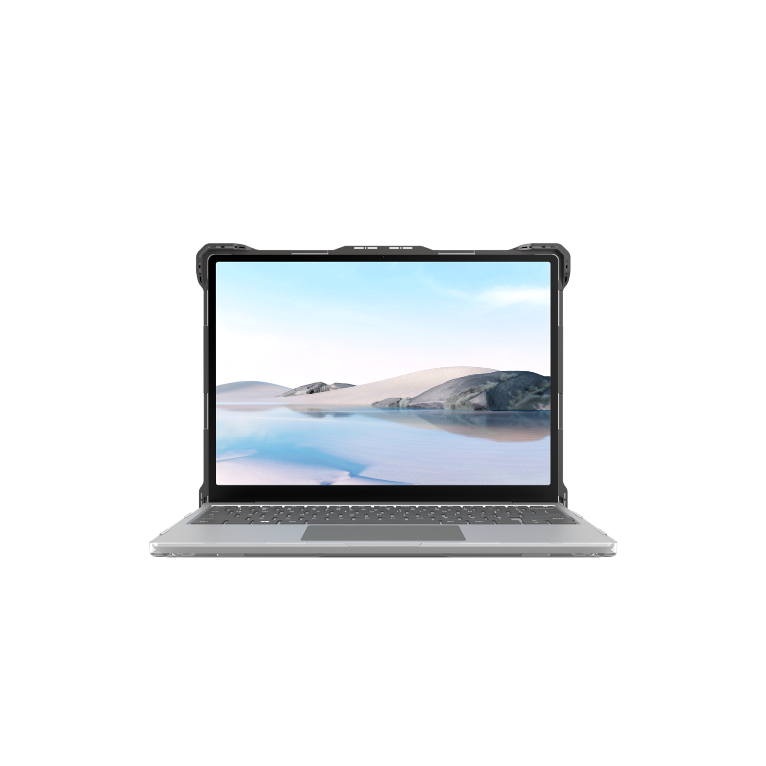 MAXCases Extreme Shell L for Microsoft Surface Laptop GO Computer 12.4" (Model #1943) (Black)
