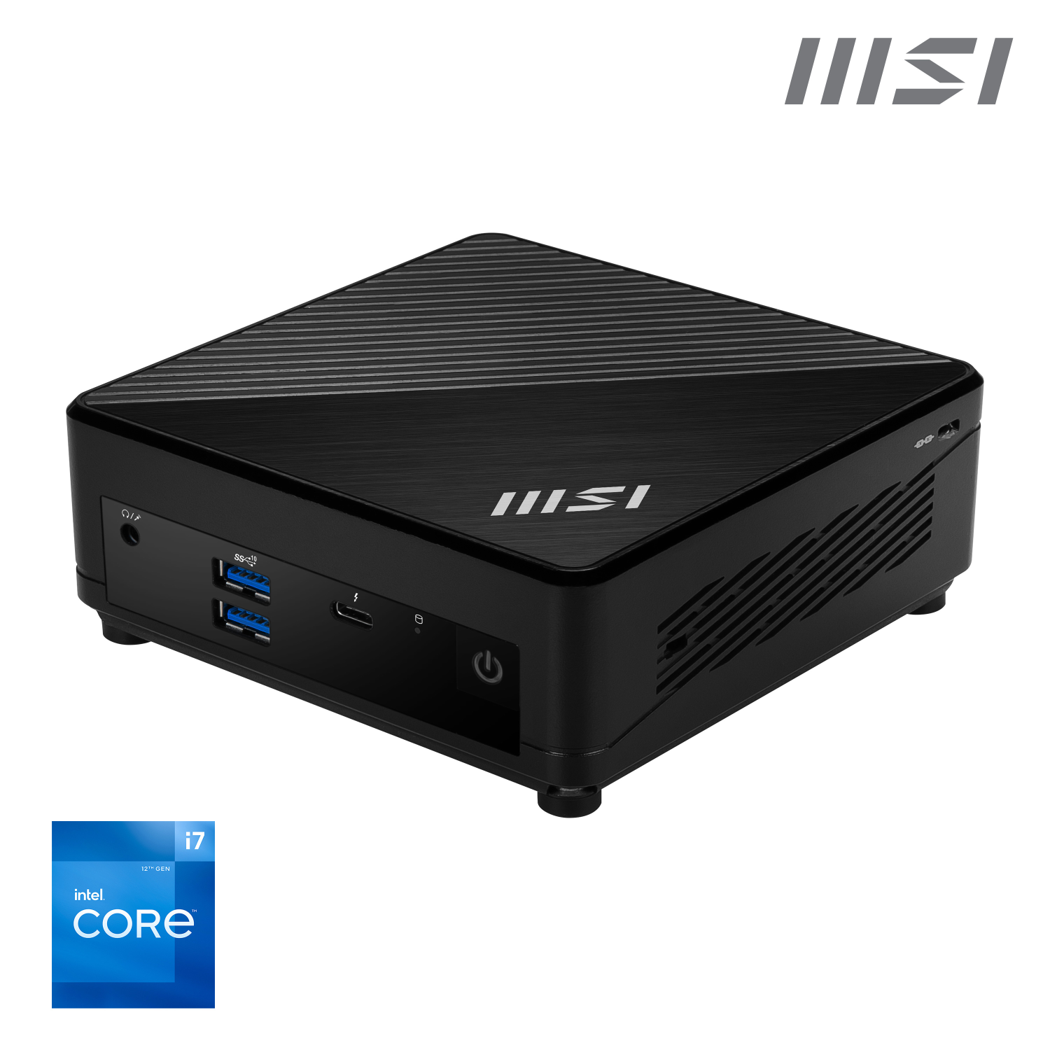 MSI 1255U Barebone PCs Desktops and Workstation - Black