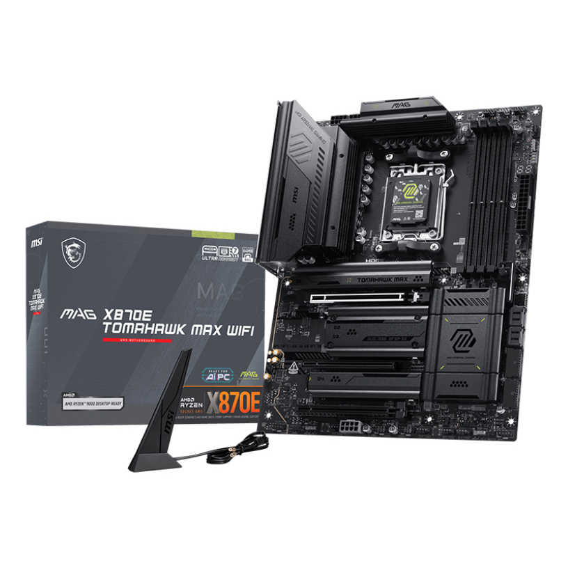 MSI X870E Motherboards - Black