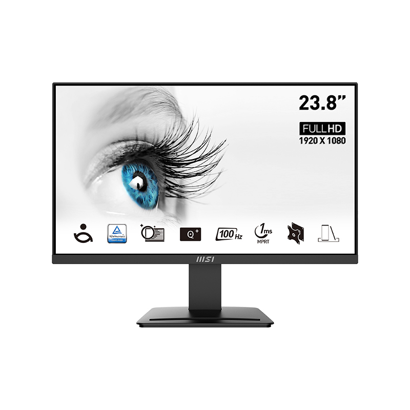 MSI MP2412 Computer Monitors - 23.8 Inches - Black