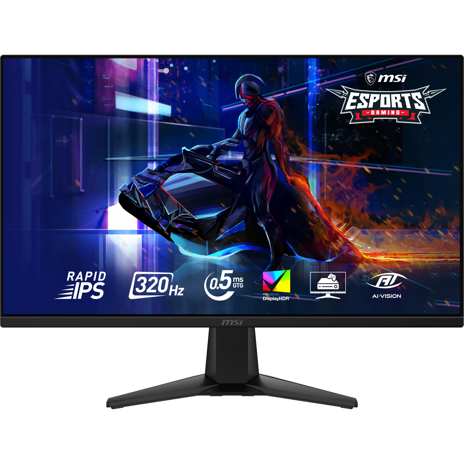 MSI 275QF Computer Monitors - 27 Inches - Black