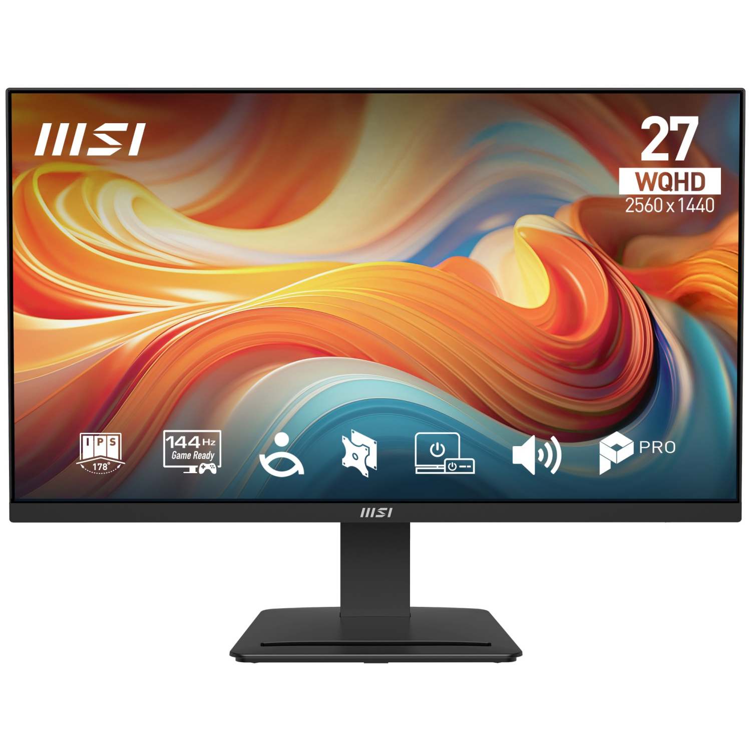 MSI MP273Q Computer Monitors - 27 Inches - Black