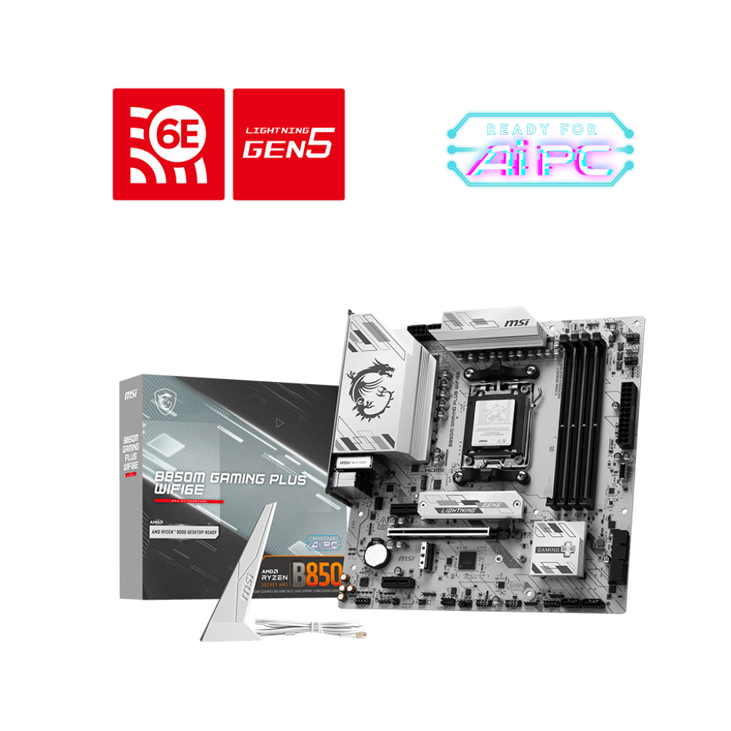 MSI B850M Motherboards - Black