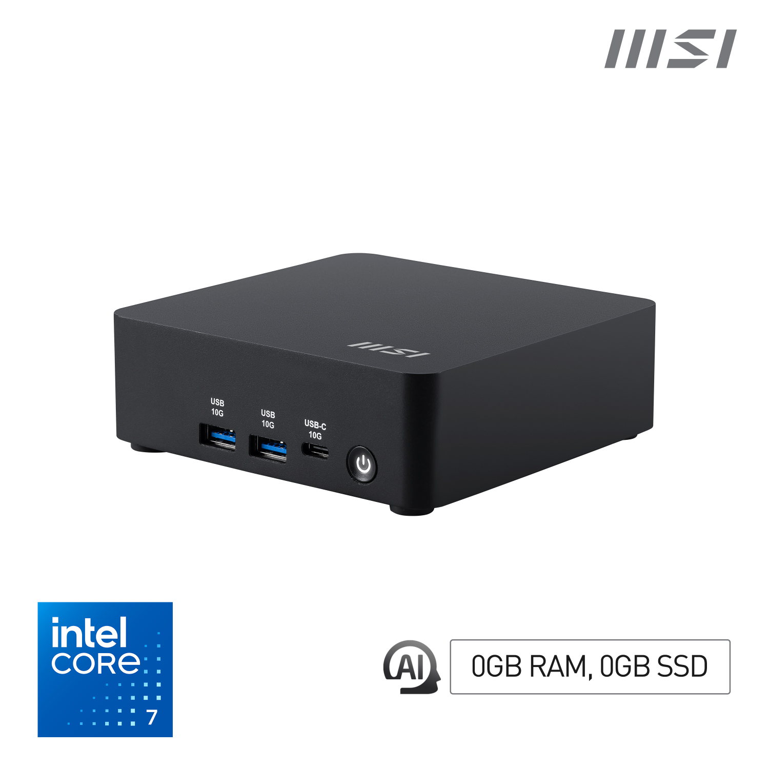 MSI 1UMG Barebone PCs Desktops and Workstation - Black