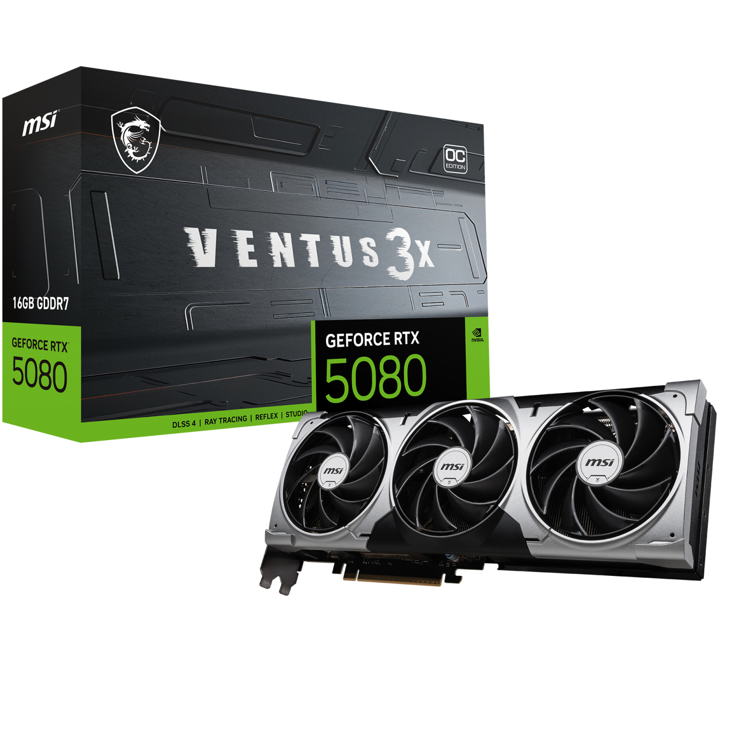 MSI RTX 5080 16G VENTUS 3X OC