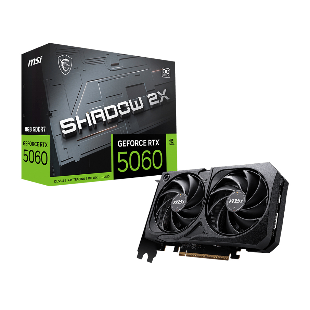 MSI GDDR7 Graphics Cards - Black