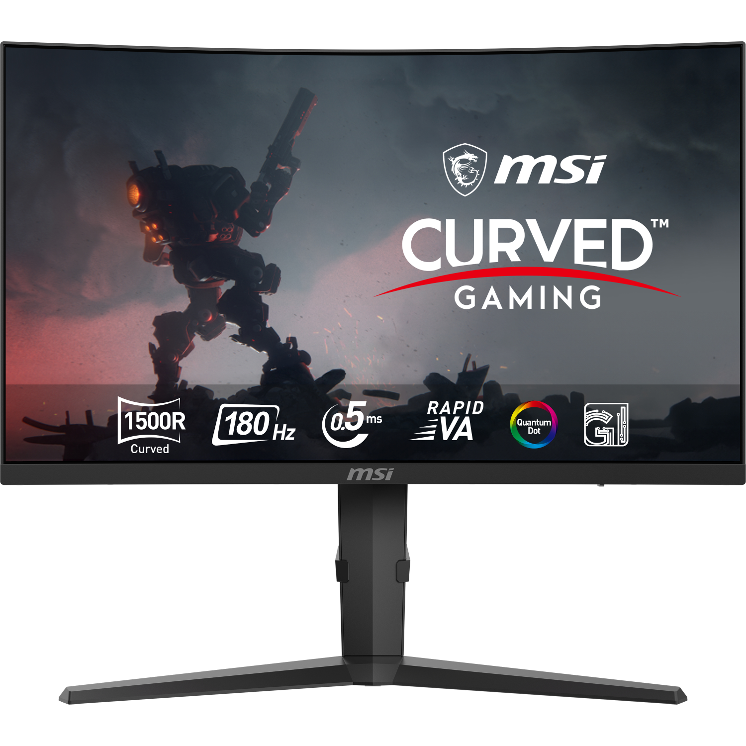 MSI 275CQRF Computer Monitors - 27 Inches - Black