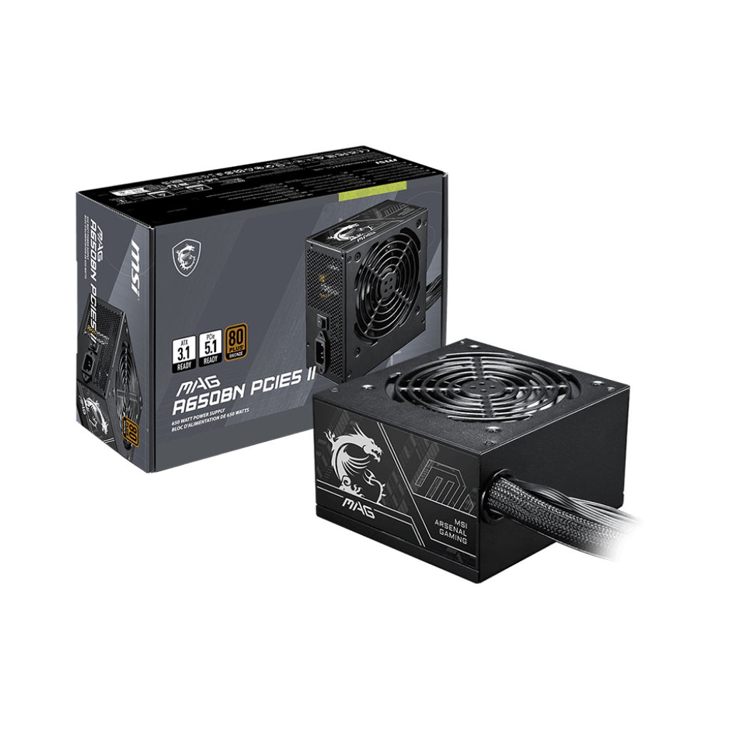 MSI A650BN Power Supply Units - Black