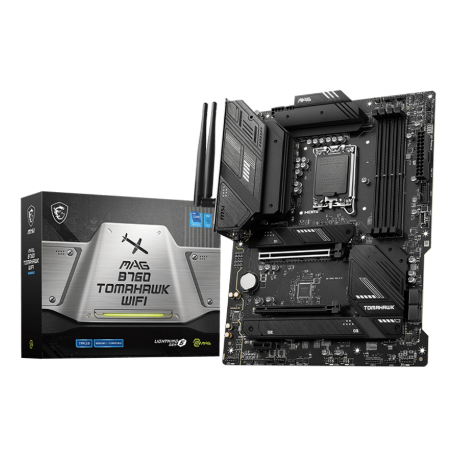 MSI B760 Motherboards - Black