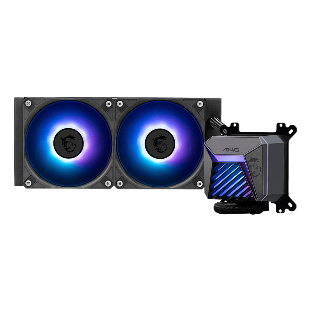 MSI MAG CORELIQUID A15 240 Motherboard, Processor All-in-one liquid cooler 12 cm Black 1 pc(s)