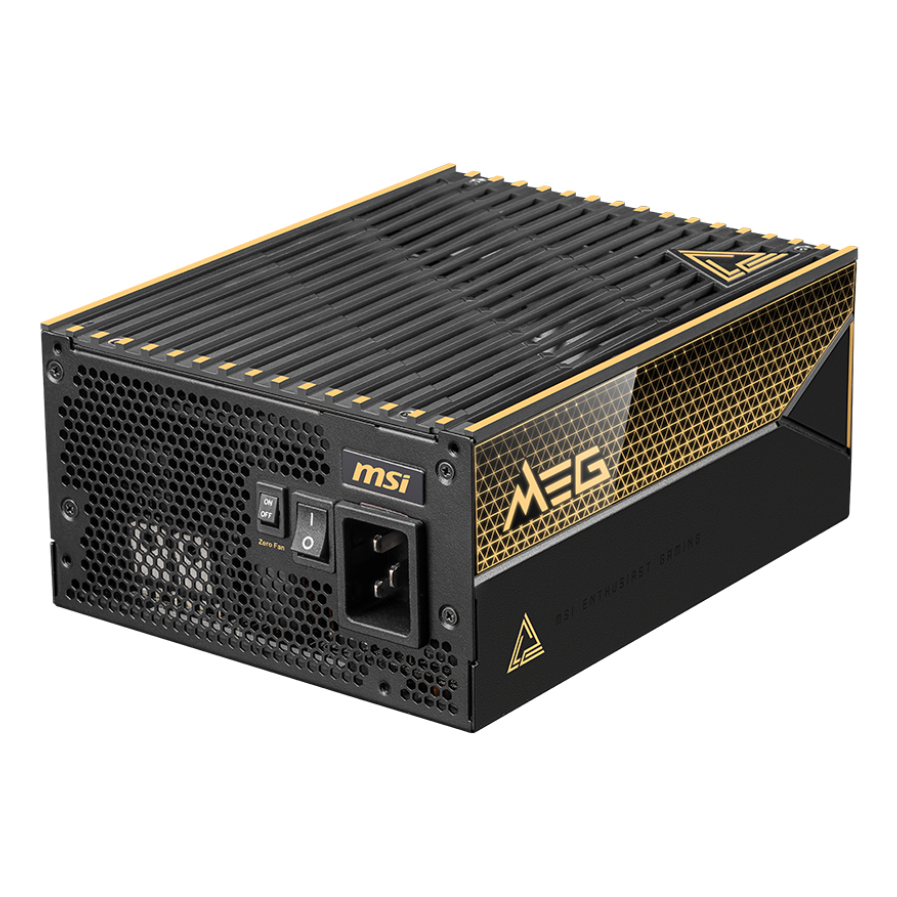 MSI Ai1600T Power Supply Units - Black