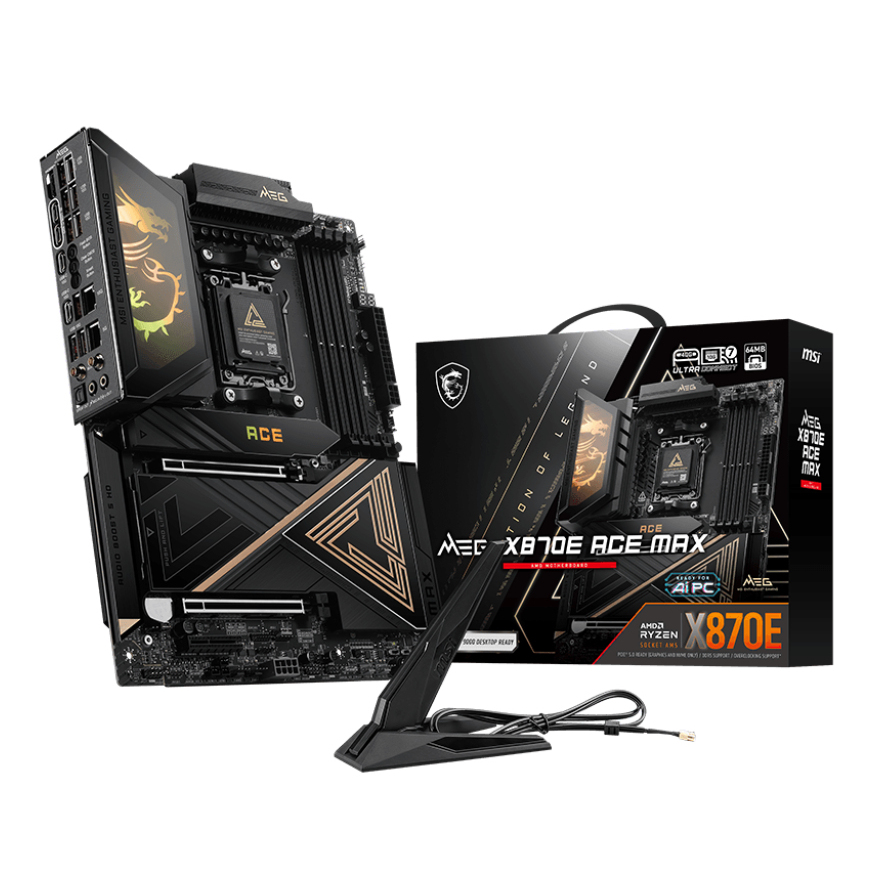 MSI X870E Motherboards - Black