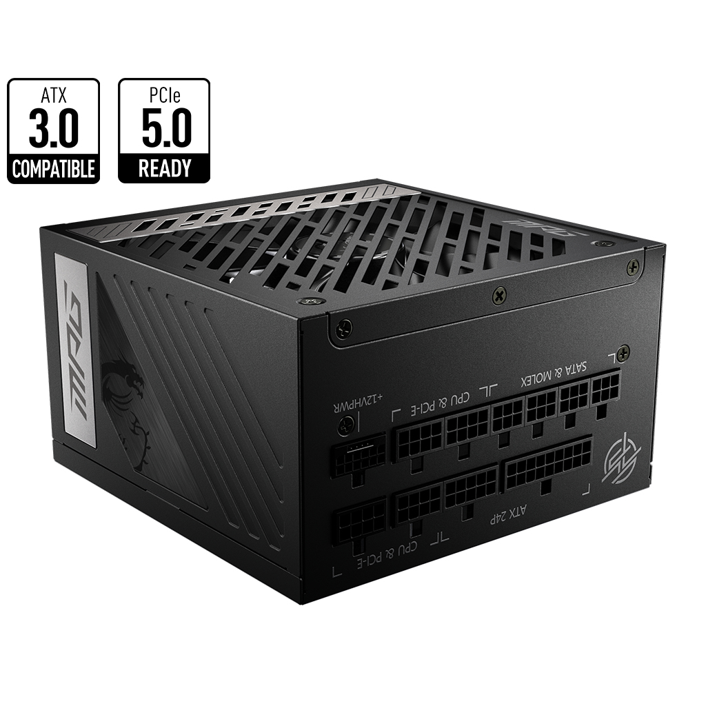 MSI A850G Power Supply Units - Black