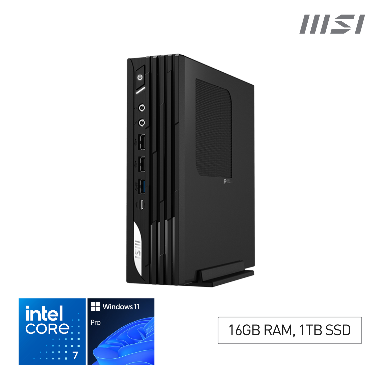 MSI DP21 PCs Desktops and Workstations - 16GB - Black