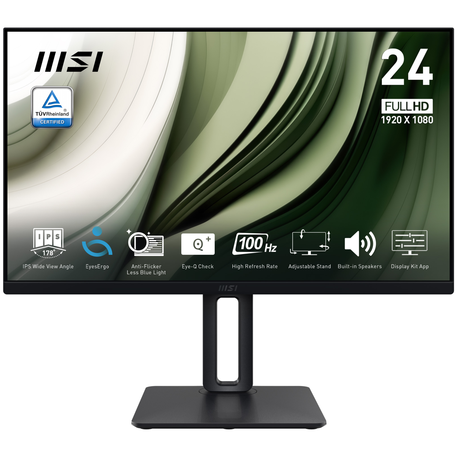 MSI MP245PG Computer Monitors - 23.8 Inches - Black