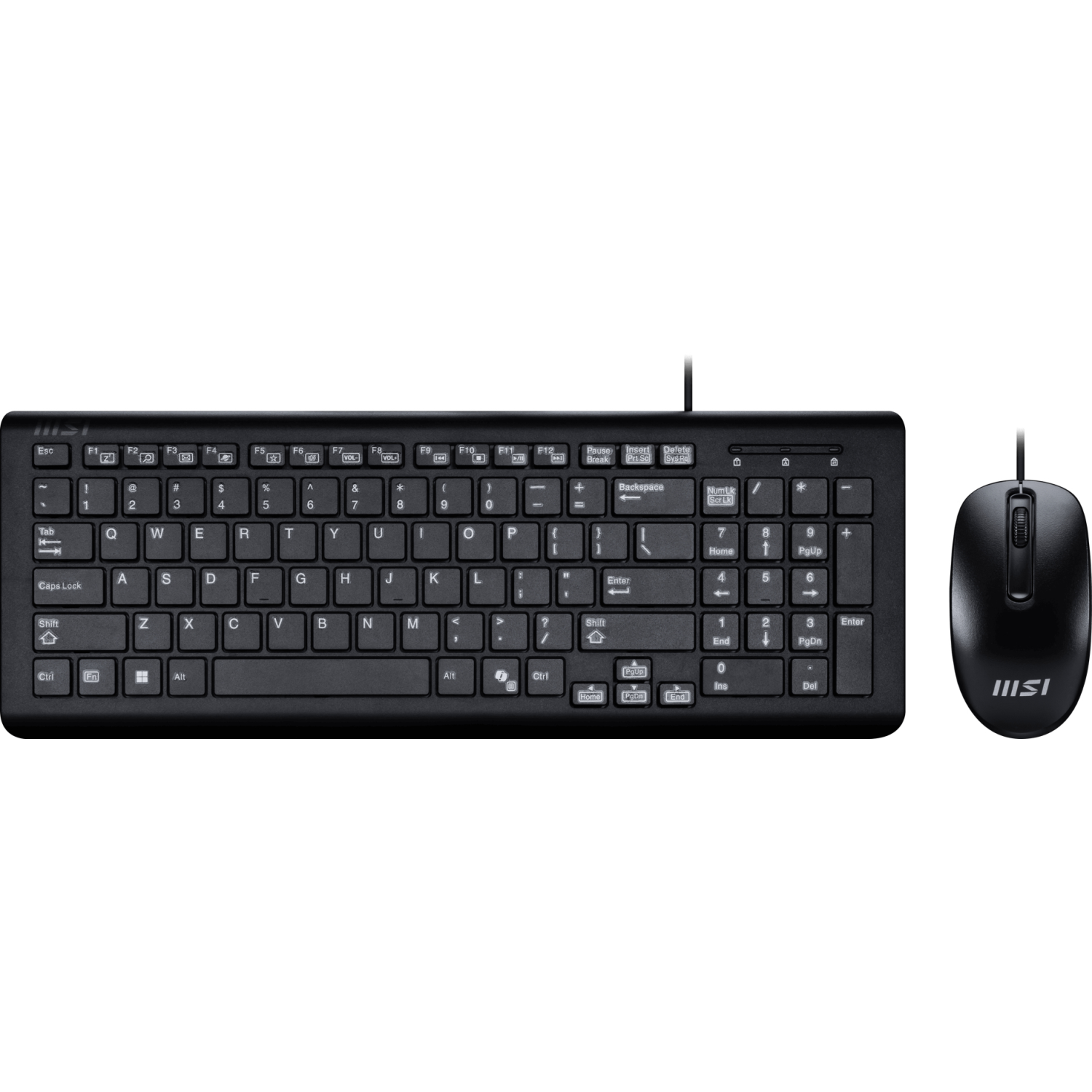 MSI USB Wired UK KBM Combo Copilot button
