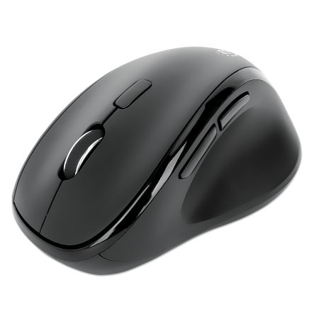 Manhattan 1600dpi Mice - Black