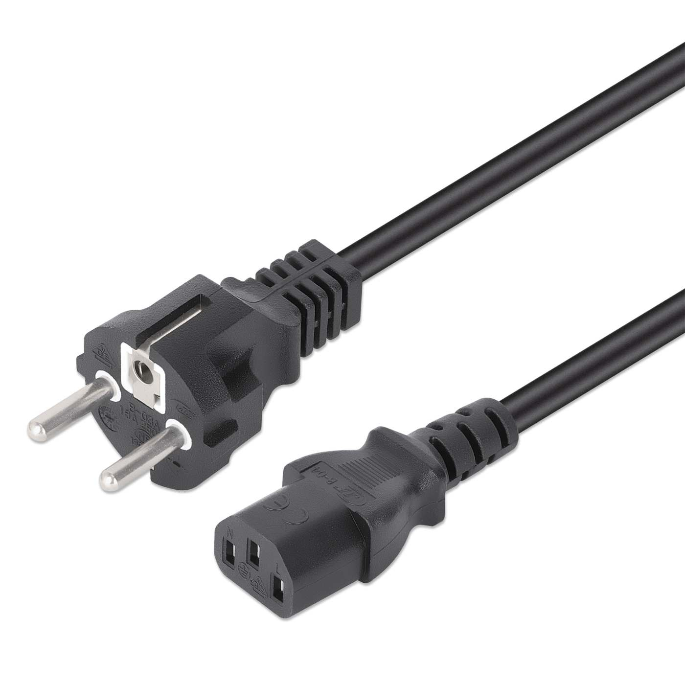 Manhattan EU Power Cable C13 to CEE 7/7, 3 m
