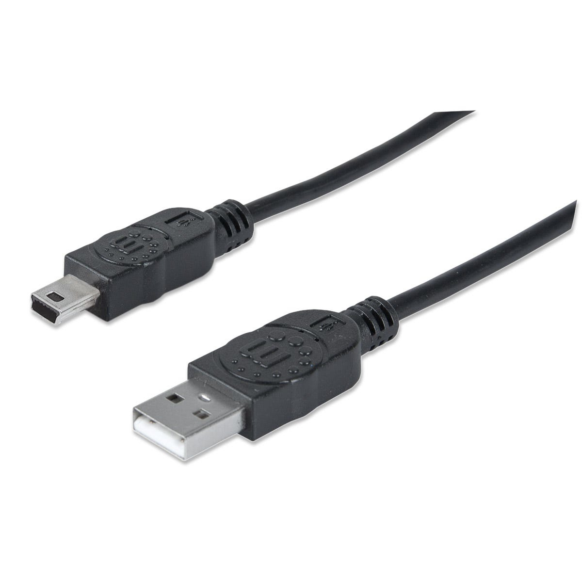 Manhattan USB2HABM2M USB Cables - Black