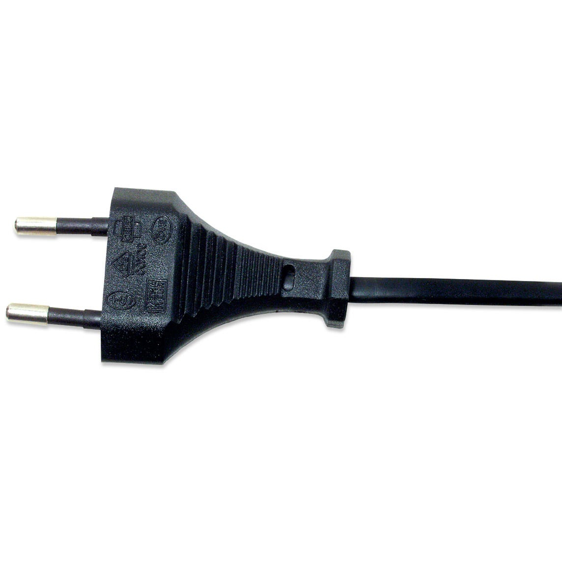 Manhattan 2-pin Power Cables - Black