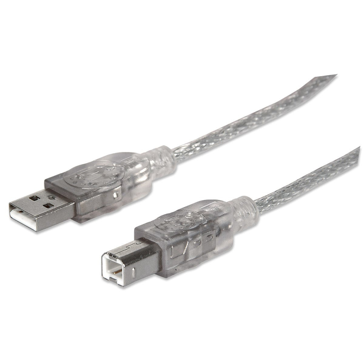 Manhattan USB2AA2M USB Cables - Silver